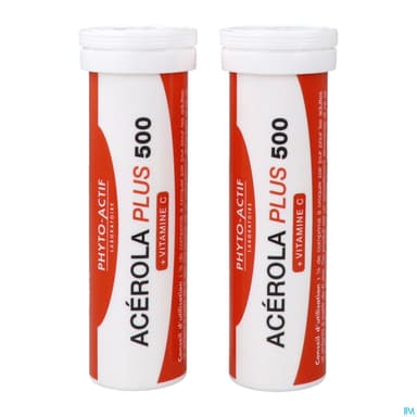 Phyto Actif Acerola Plus 500 Comprime 24