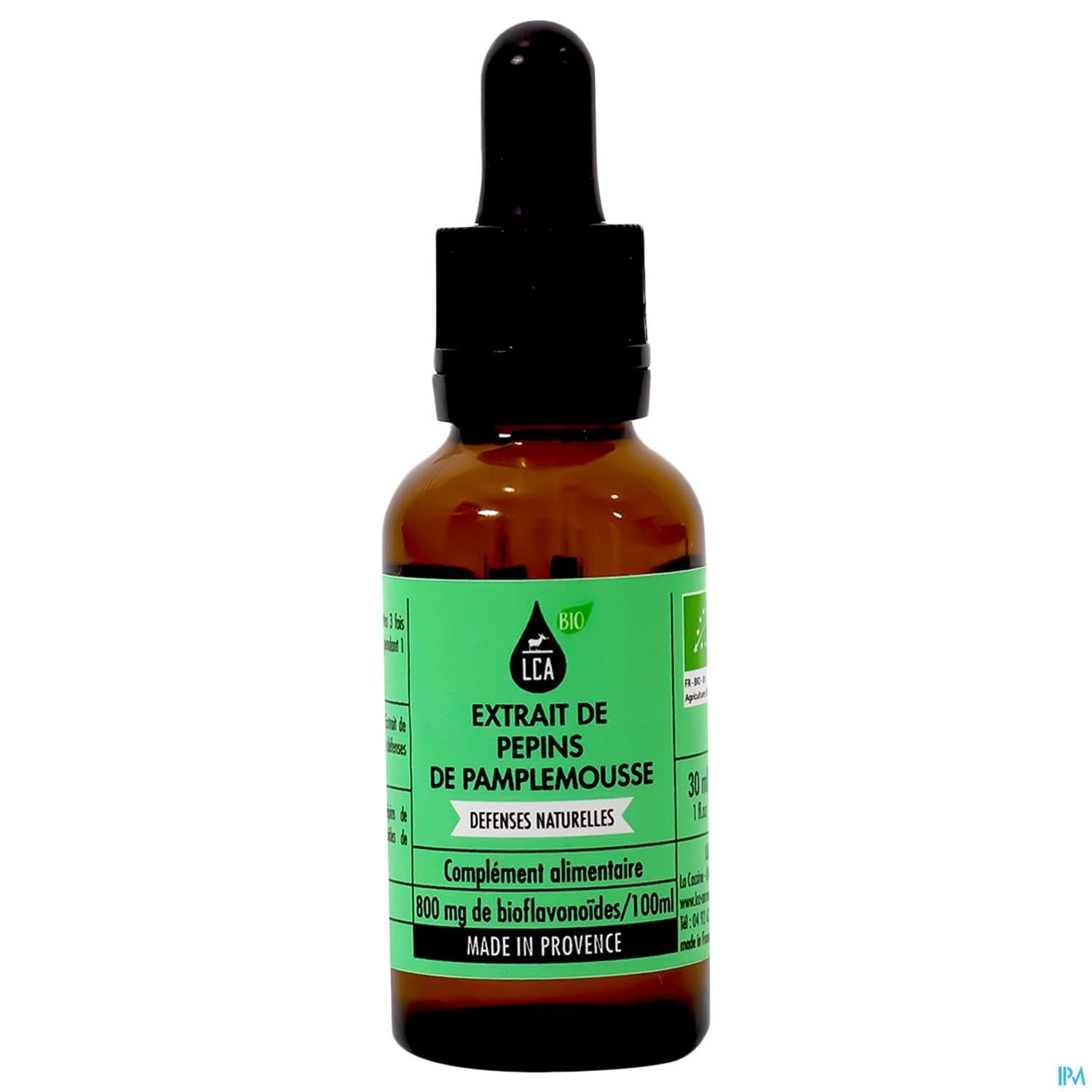 Lca Extrait De Pepins De Pamplemousse Bio 30ml