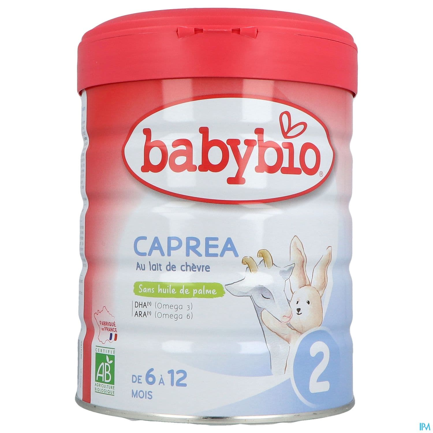 BABYBIO 2AG CAPREA LAIT BIO 800G