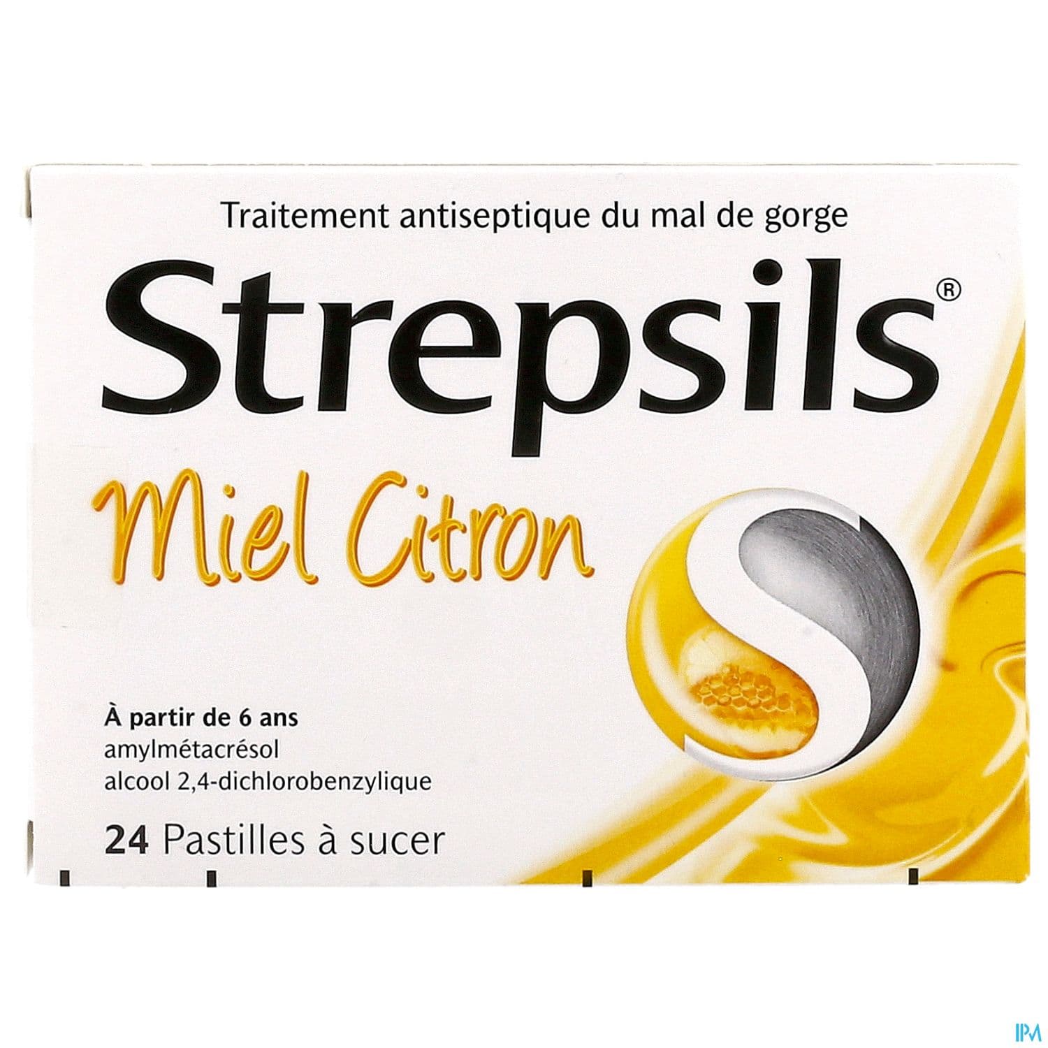 STREPSILS MIEL CITRON PAST 24