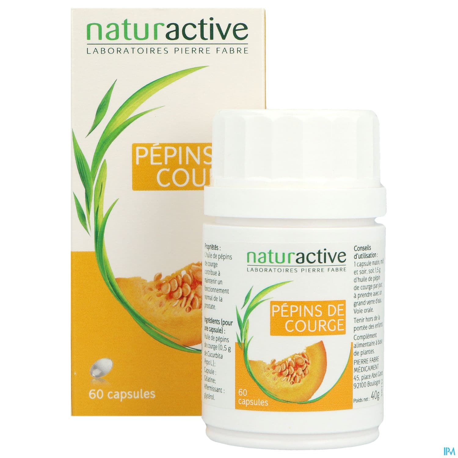NATURACTIVE PEPIN COURG HLE CAPS60