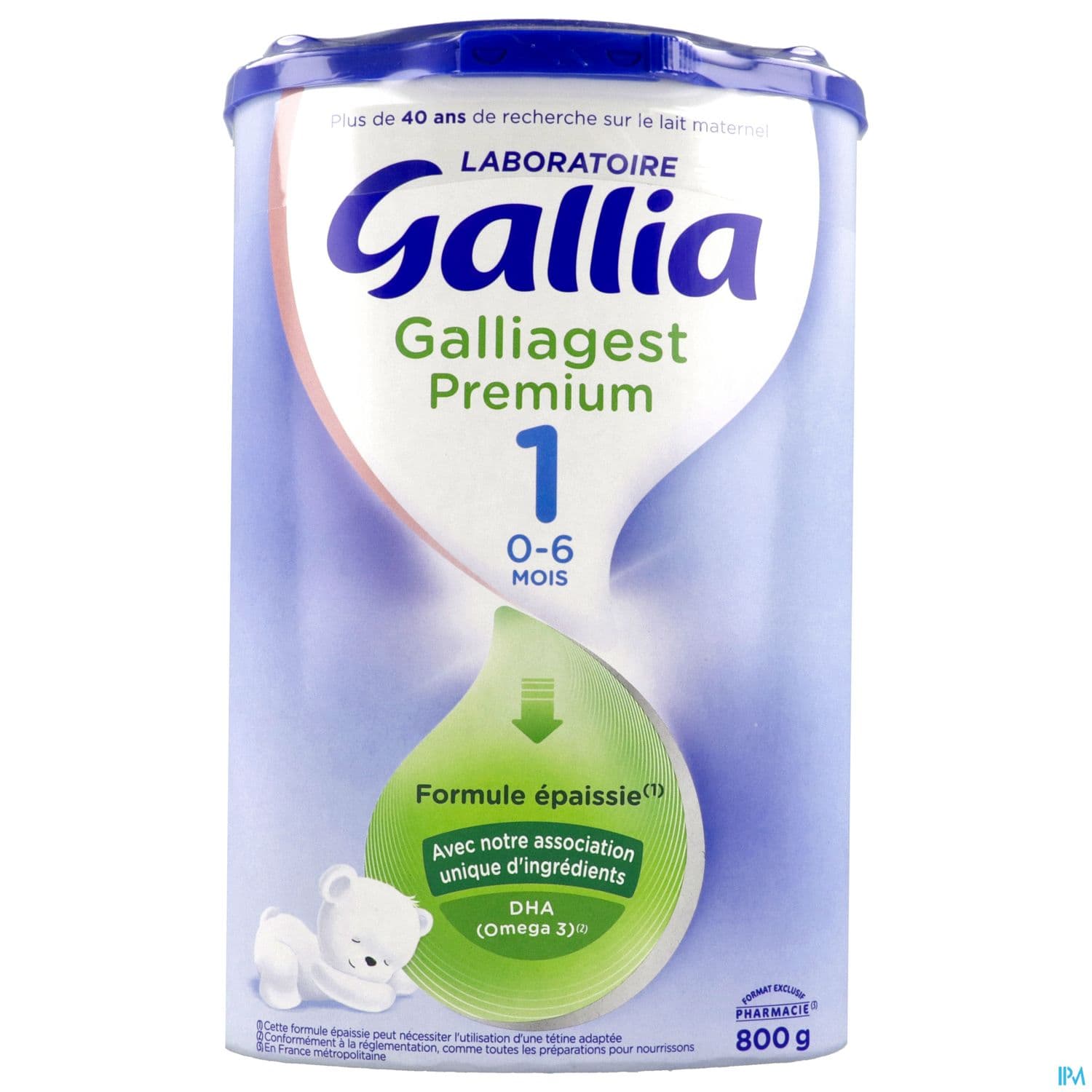 GALLIAGEST PREMIUM 1 LAIT PDR800G