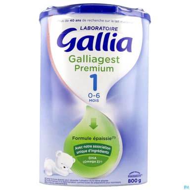 GALLIAGEST PREMIUM 1 LAIT PDR800G