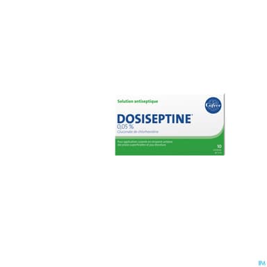 DOSISEPTINE 0,05% SOL DOSE 5ML 10