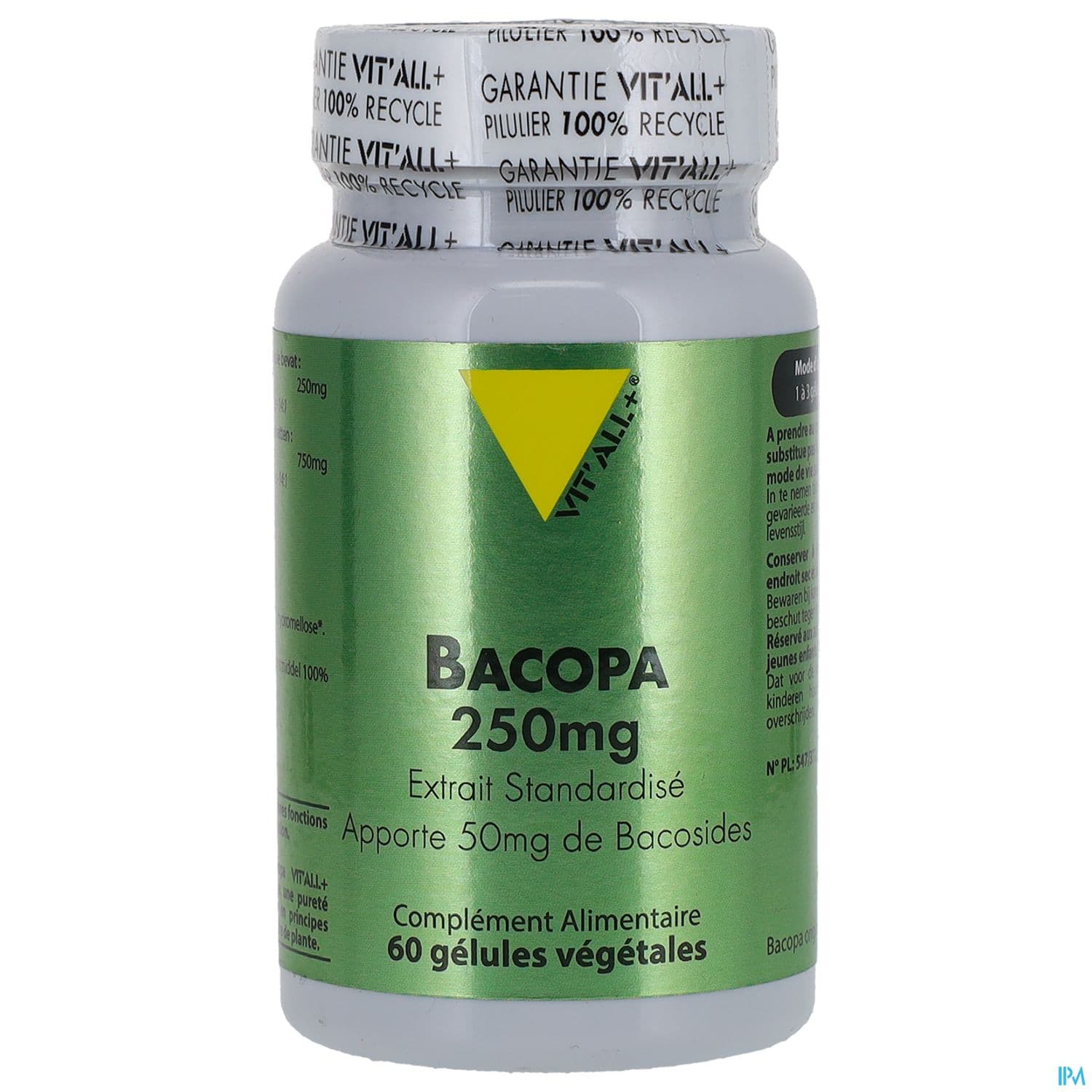 VIT ALL+ BACOPA MONNIER 100MGCPR60