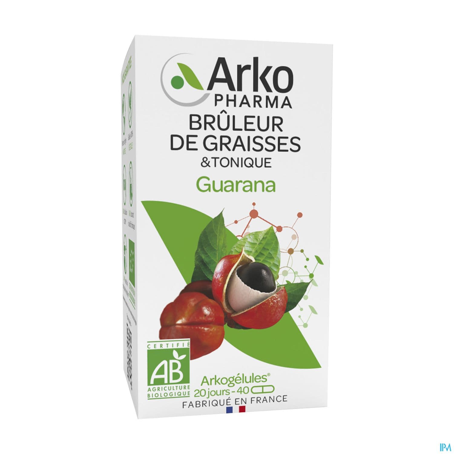 Arkogelules Guarana Bio Caps 40