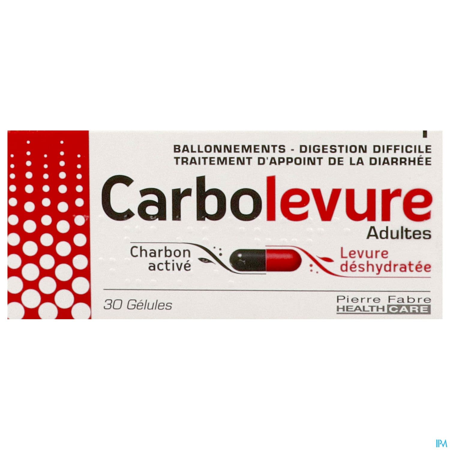 Carbolevure Adulte Gelule 30