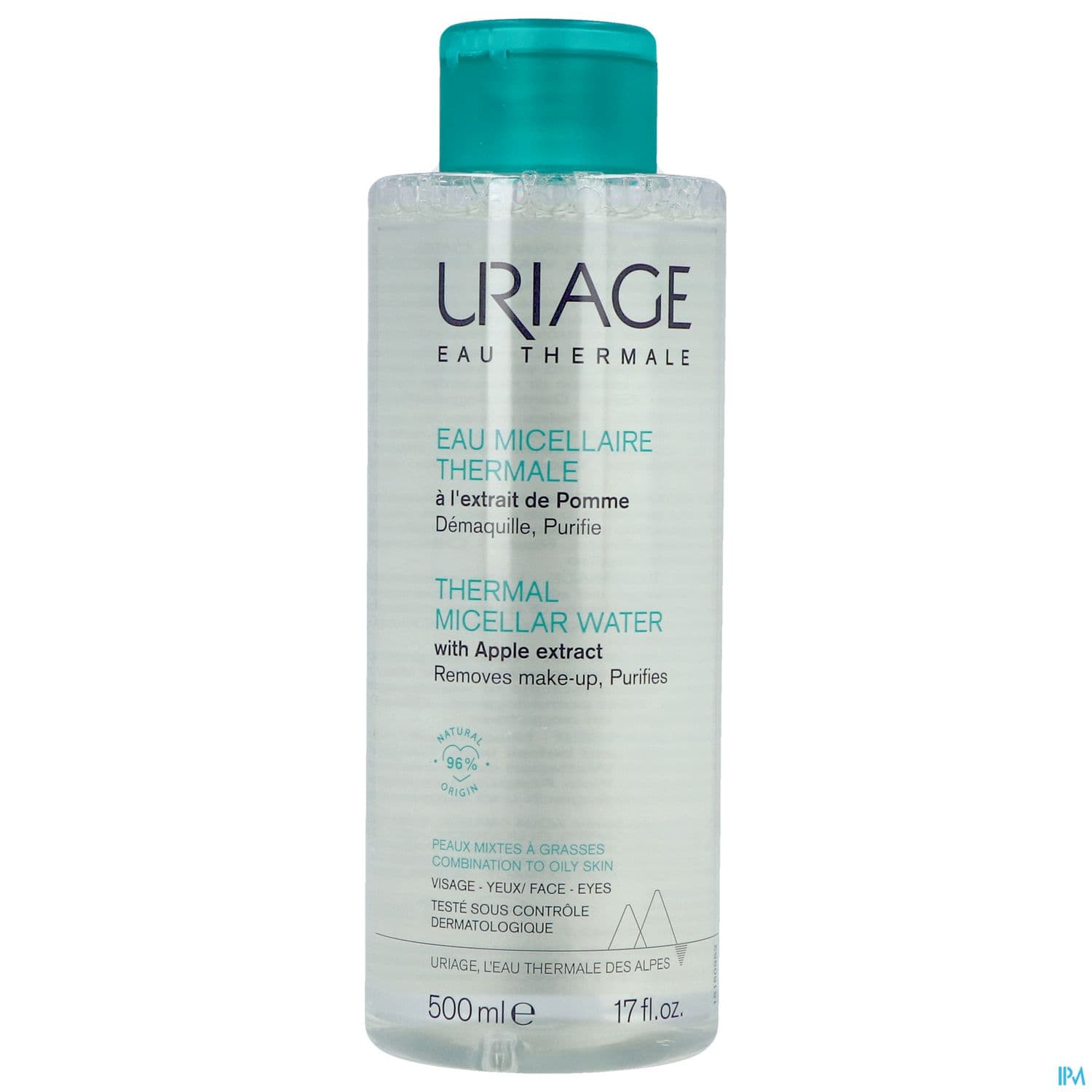 Uriage Eau Micellaire Thermale Peaux Mixtes A Grasses 500ml
