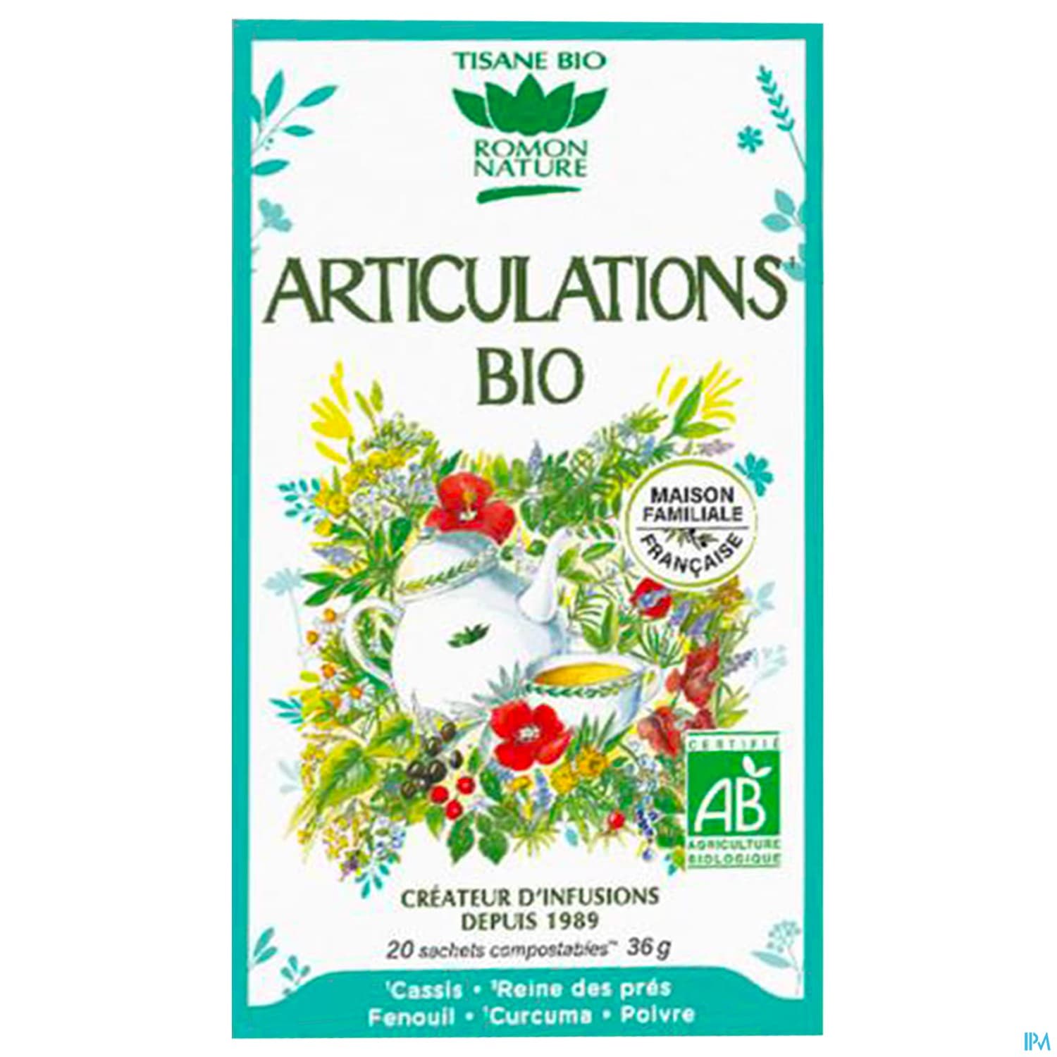 Romon Nature Complexes Articulations Bio Infusette 1g8 20