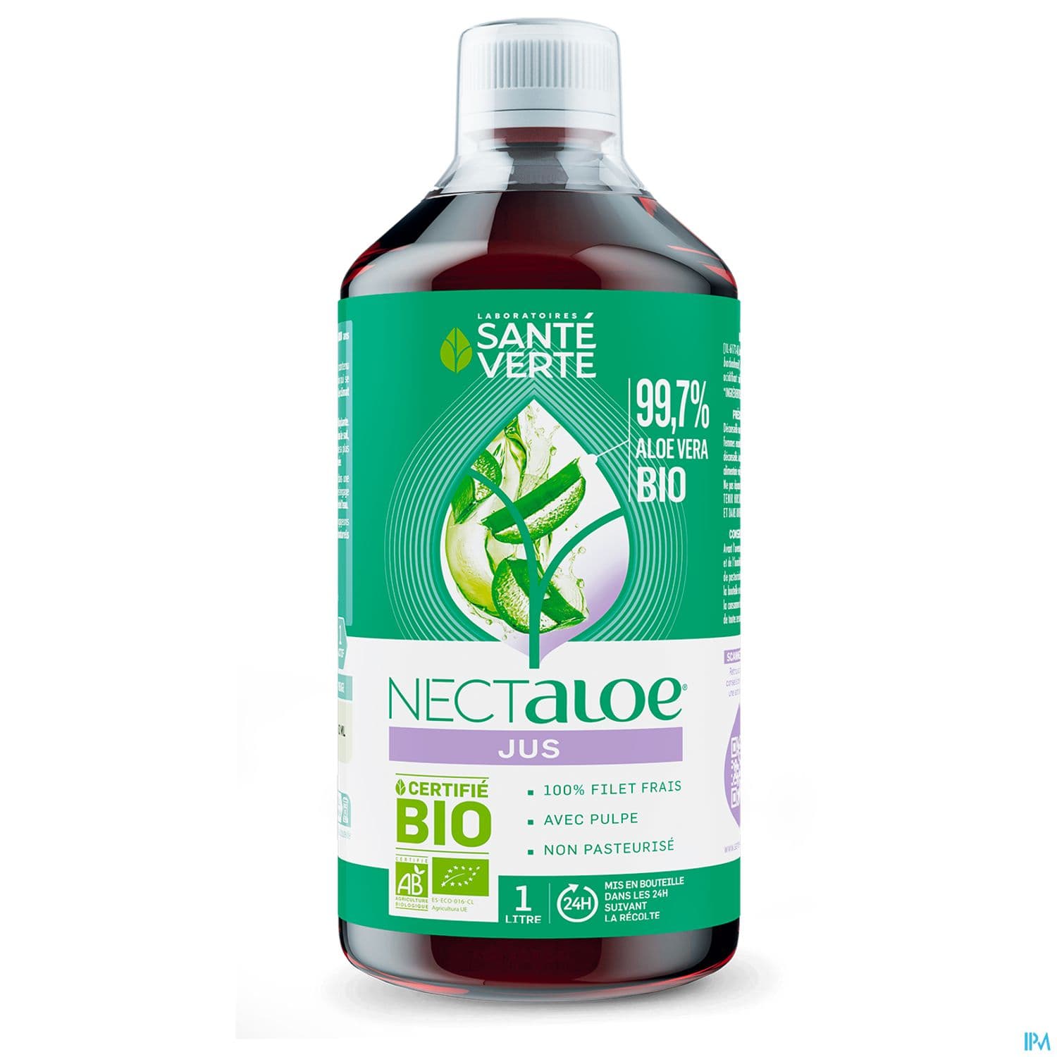 Sante Verte Nectaloe Jus Aloe Vera Bio 1l