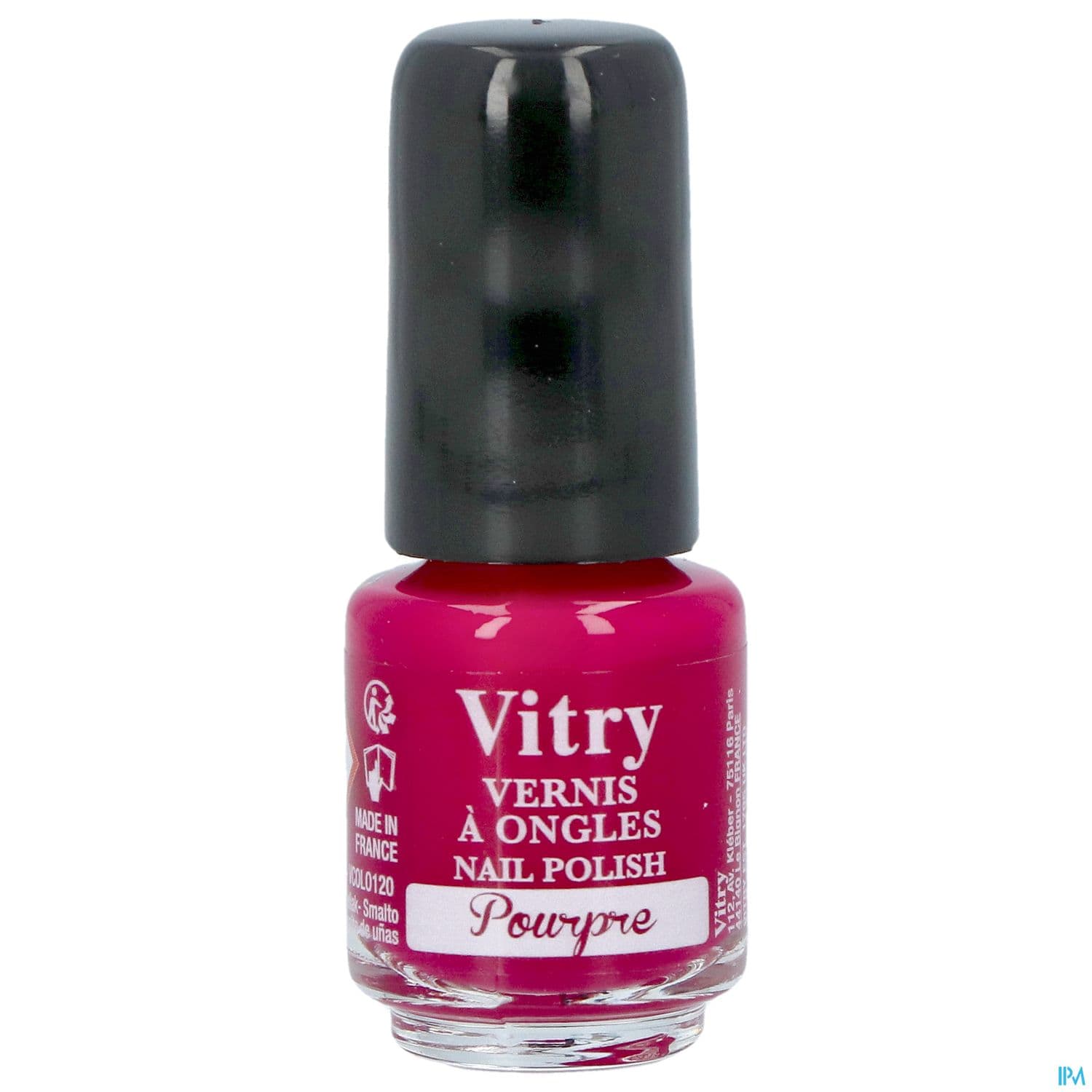Vitry Vernis Ongles Pourpre Mini 4ml