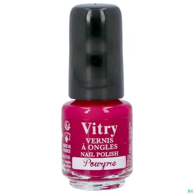 Vitry Vernis Ongles Pourpre Mini 4ml