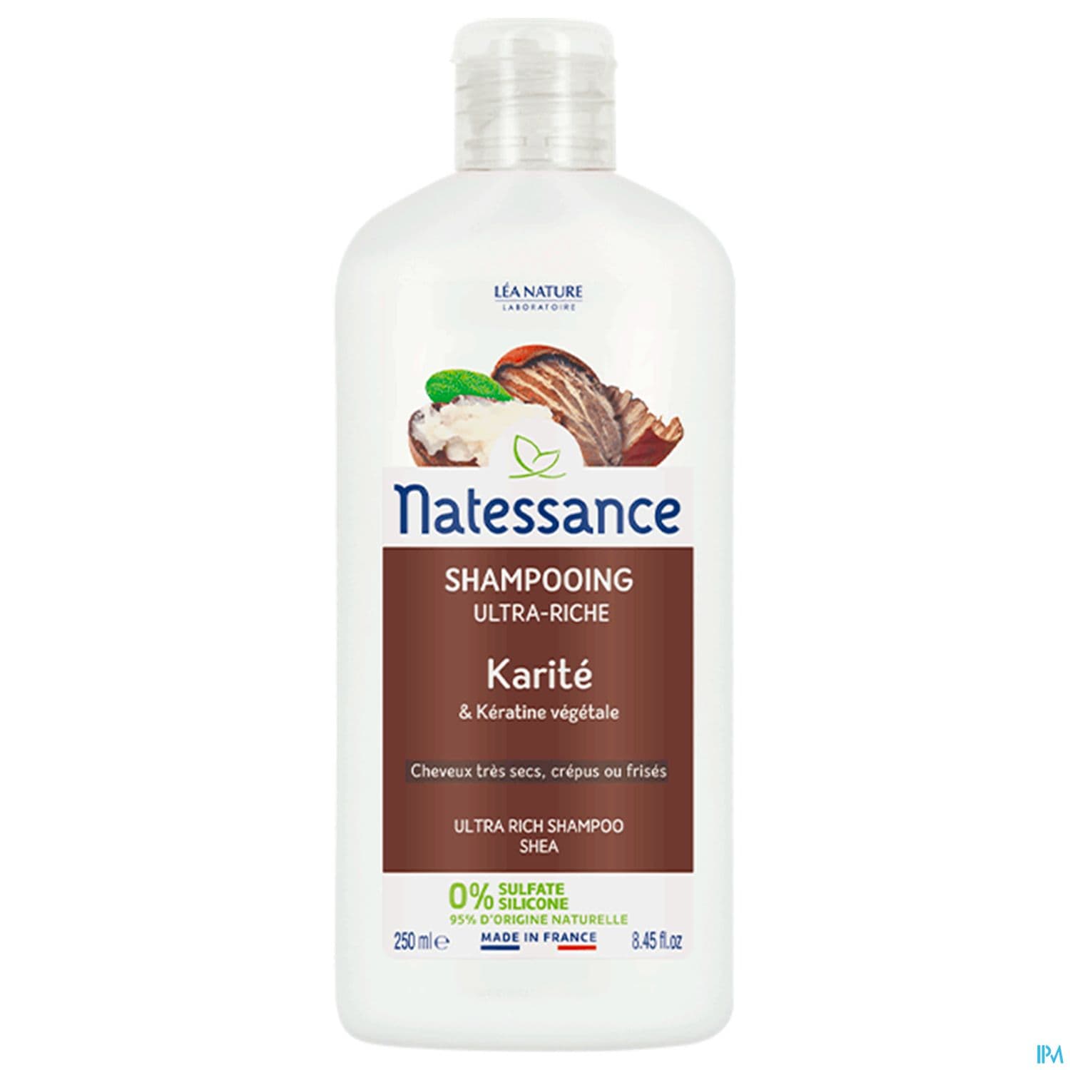 NATESSANCE SH CR KARITE/KERA 250ML