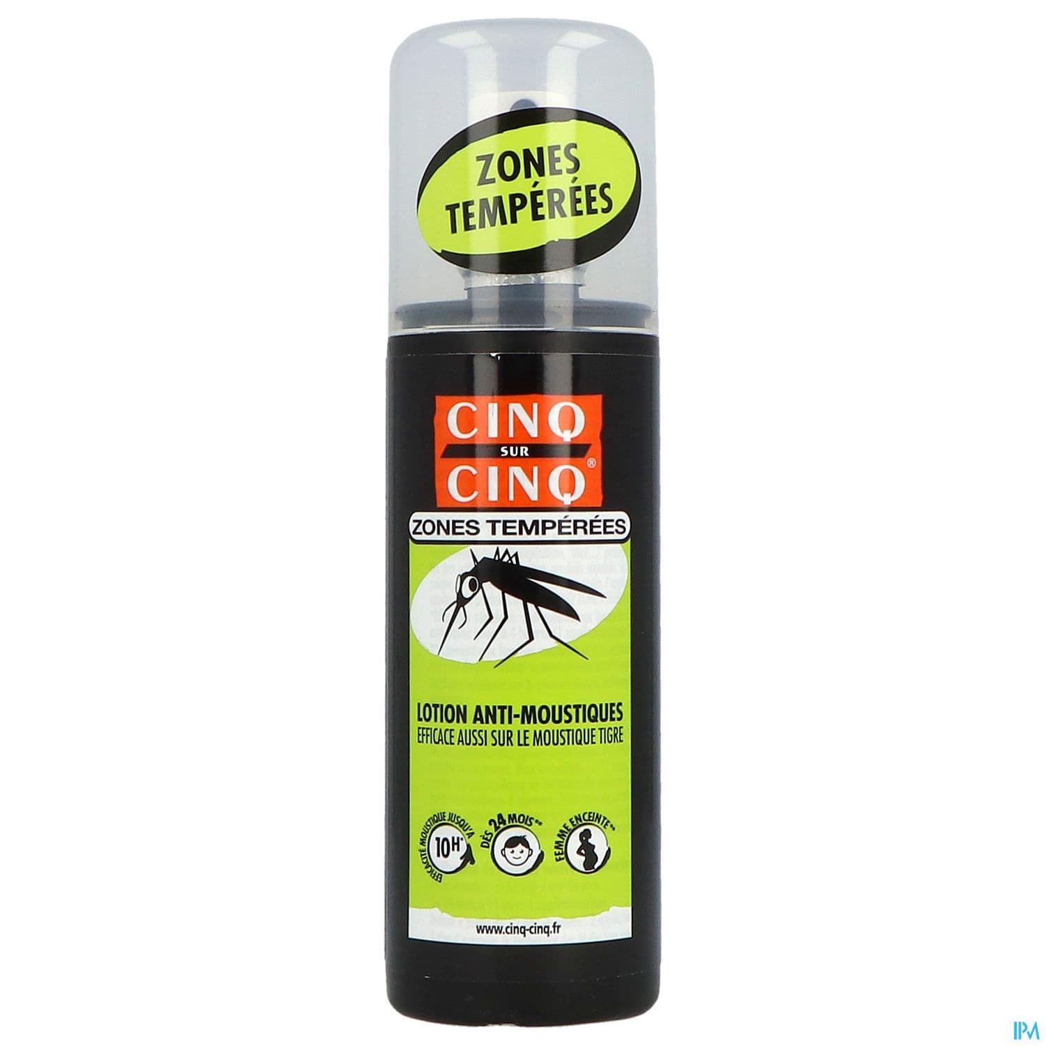 Cinq Sur Cinq Zones Temperees Lotion Spray 100ml