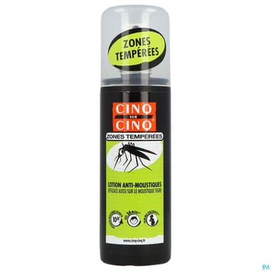Cinq Sur Cinq Zones Temperees Lotion Spray 100ml