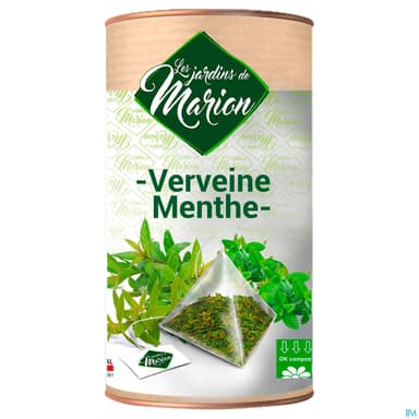 Les Jardins De Marion Tisane Verveine Menthe Infusette 12
