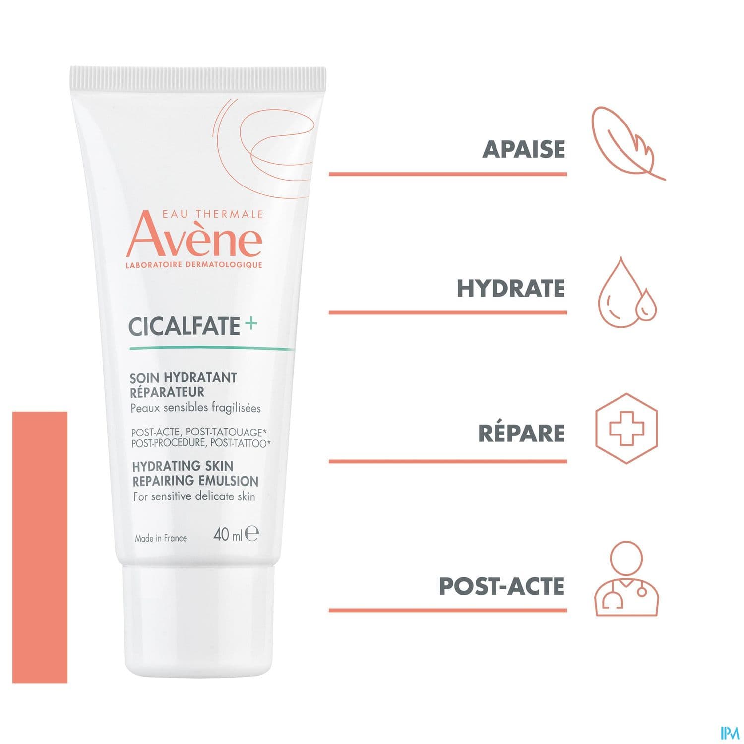 AVENE CICALFATE+ POST ACTE 40ML