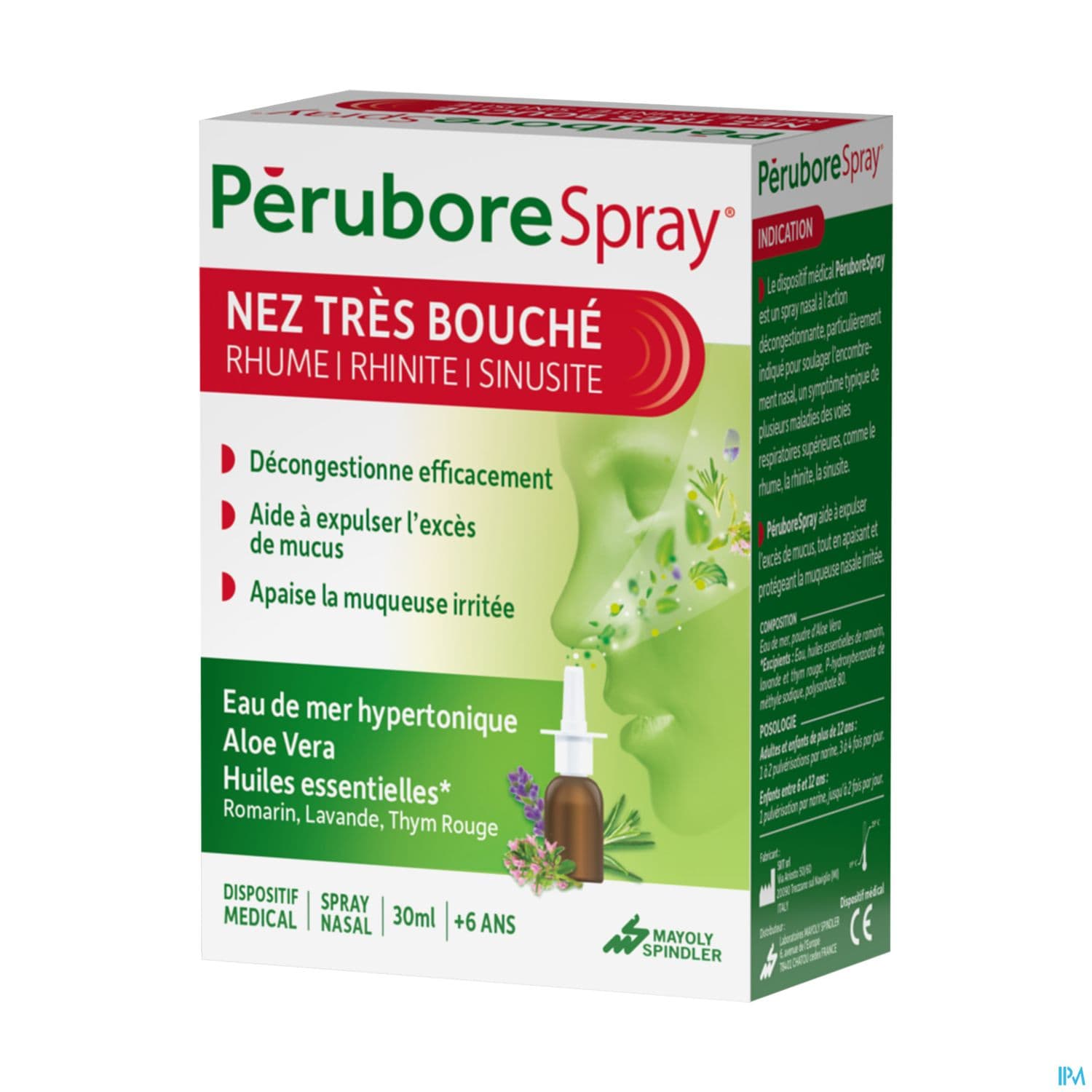PERUBORESPRAY NEZ TRES BOUCHE 30ML