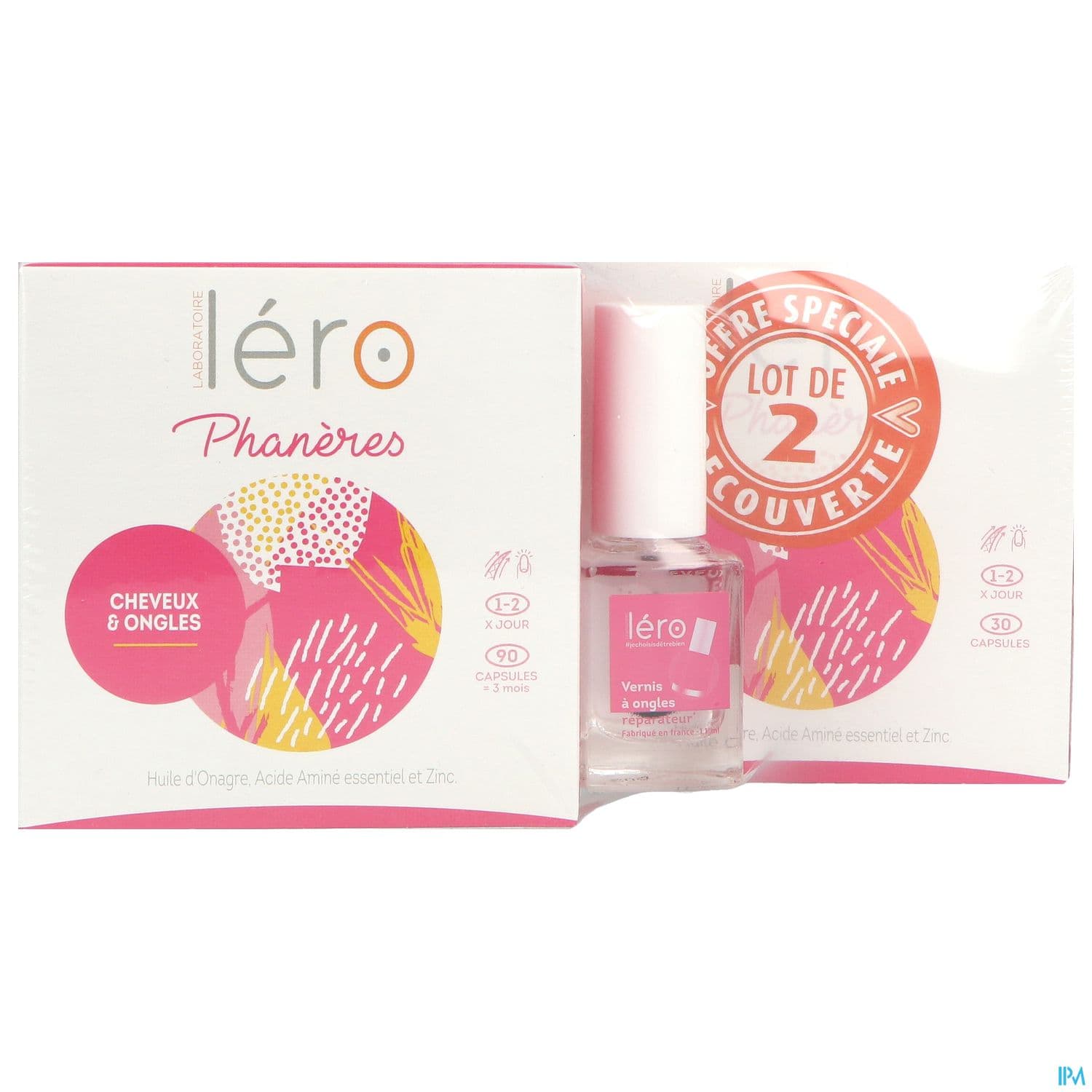 LERO PHANERES CAPS 90+30