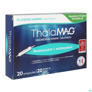Thalamag Plasma Marin Boite De 20 Ampoules