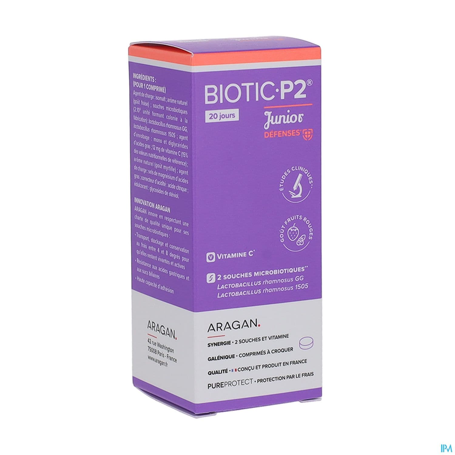 ARAGAN BIOTIC P2 DEF JUNIOR CPR 20