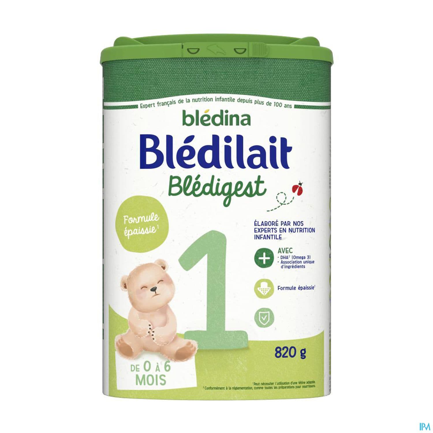 BLEDIGEST 1ERE AGE LAIT PDR 820G