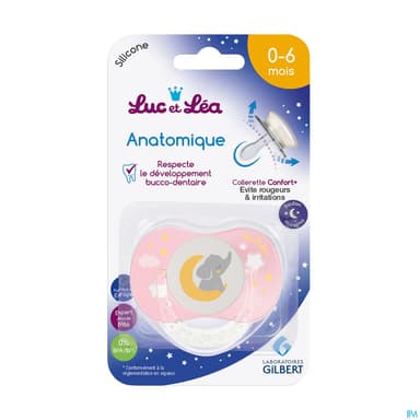 SUCET LUC NUIT ANA ELEPH ROSE 0-6M