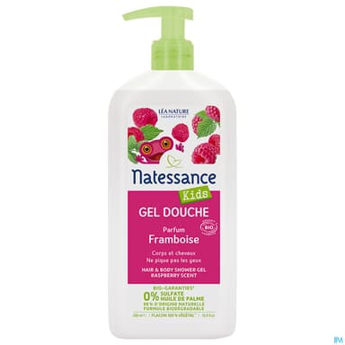 NATESSANCE KIDS SH DCH FRAMB500ML