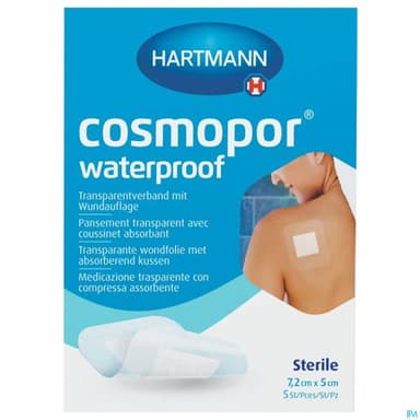 COSMOPOR WATERPR PANS 7,2CMX5CM 5