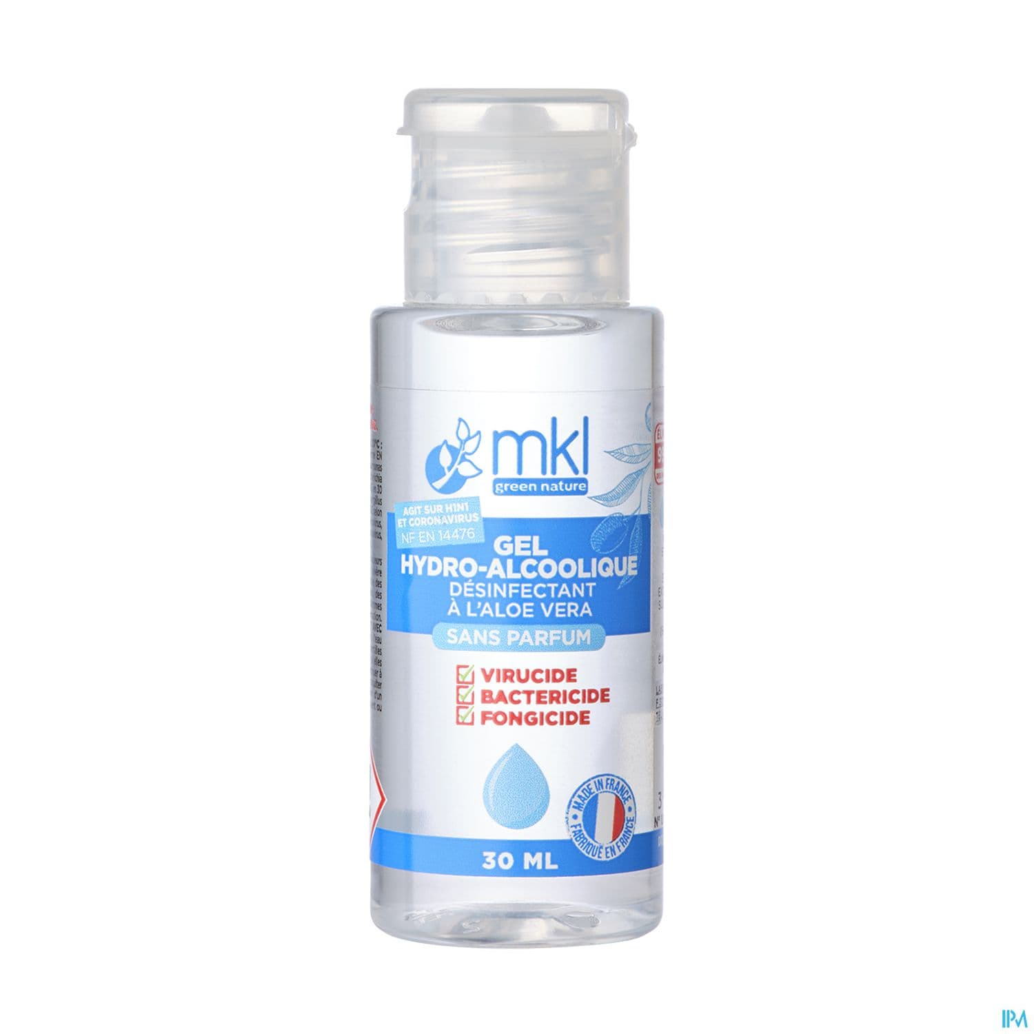 MKL GEL HYDROALCOOLIQ NEUTRE 30ML