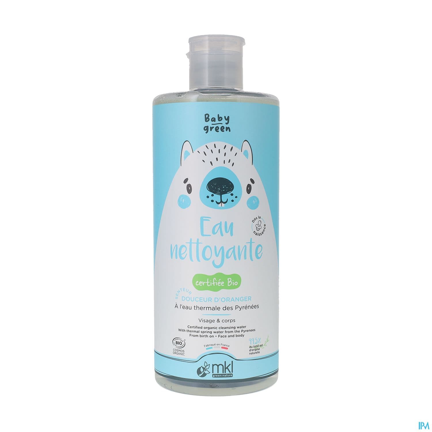 MKL BABY GREEN EAU NETT BIO 1L