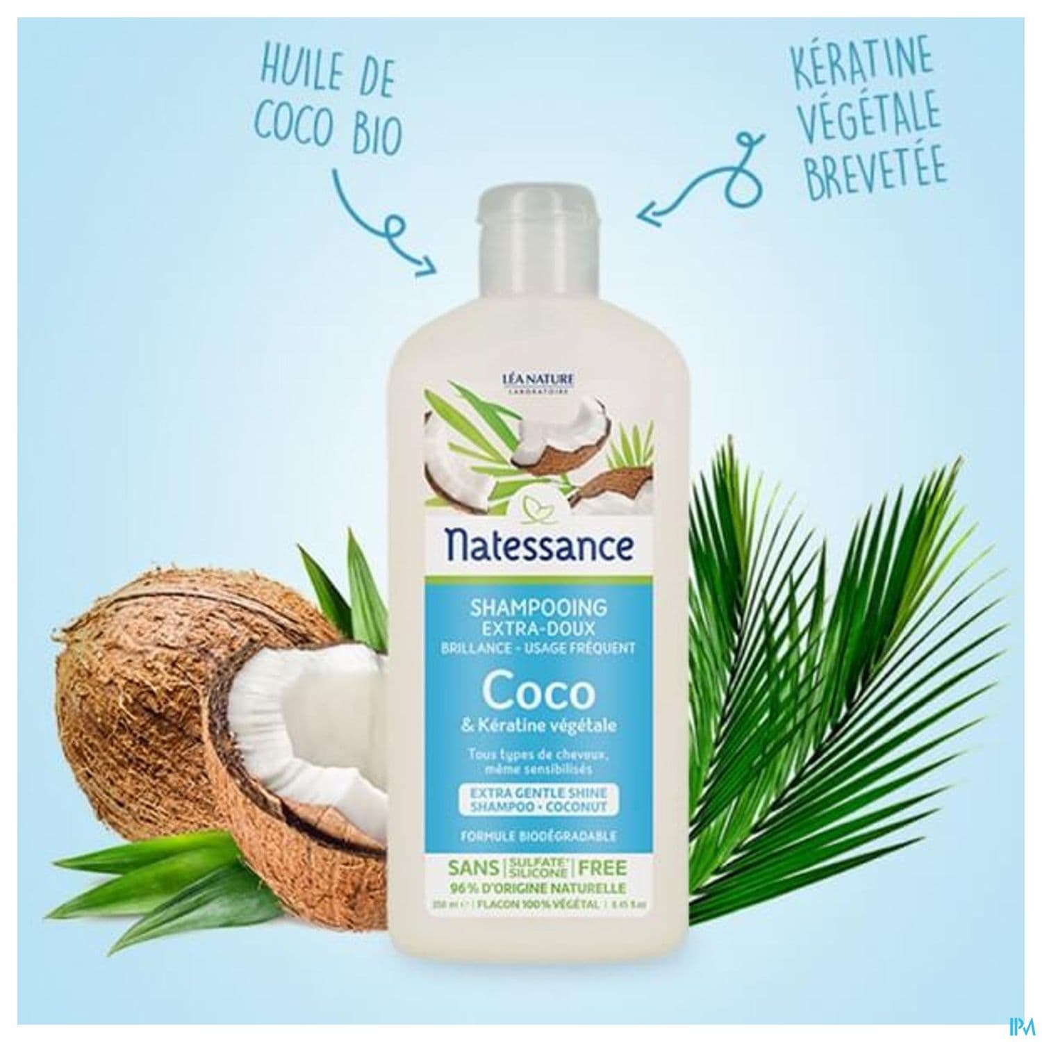 NATESSANCE SH REP COCO/KERAT 250ML