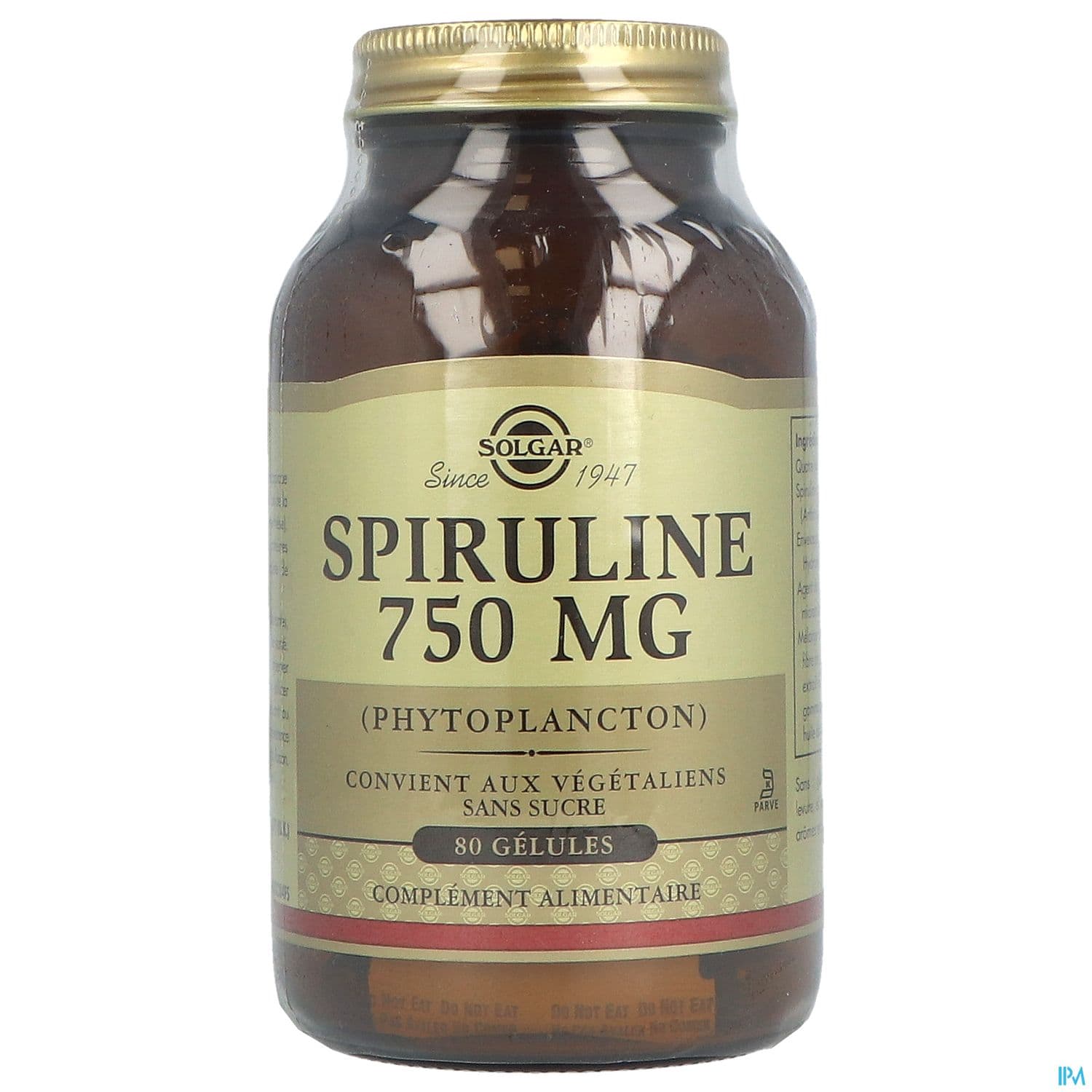 SOLGAR SPIRULINE GELUL VEG 80
