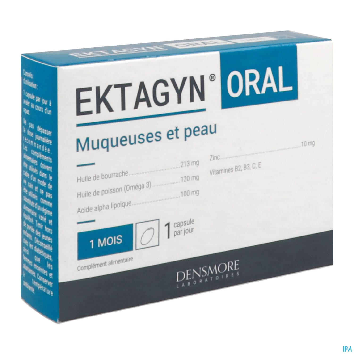 EKTAGYN ORAL CAPS 30