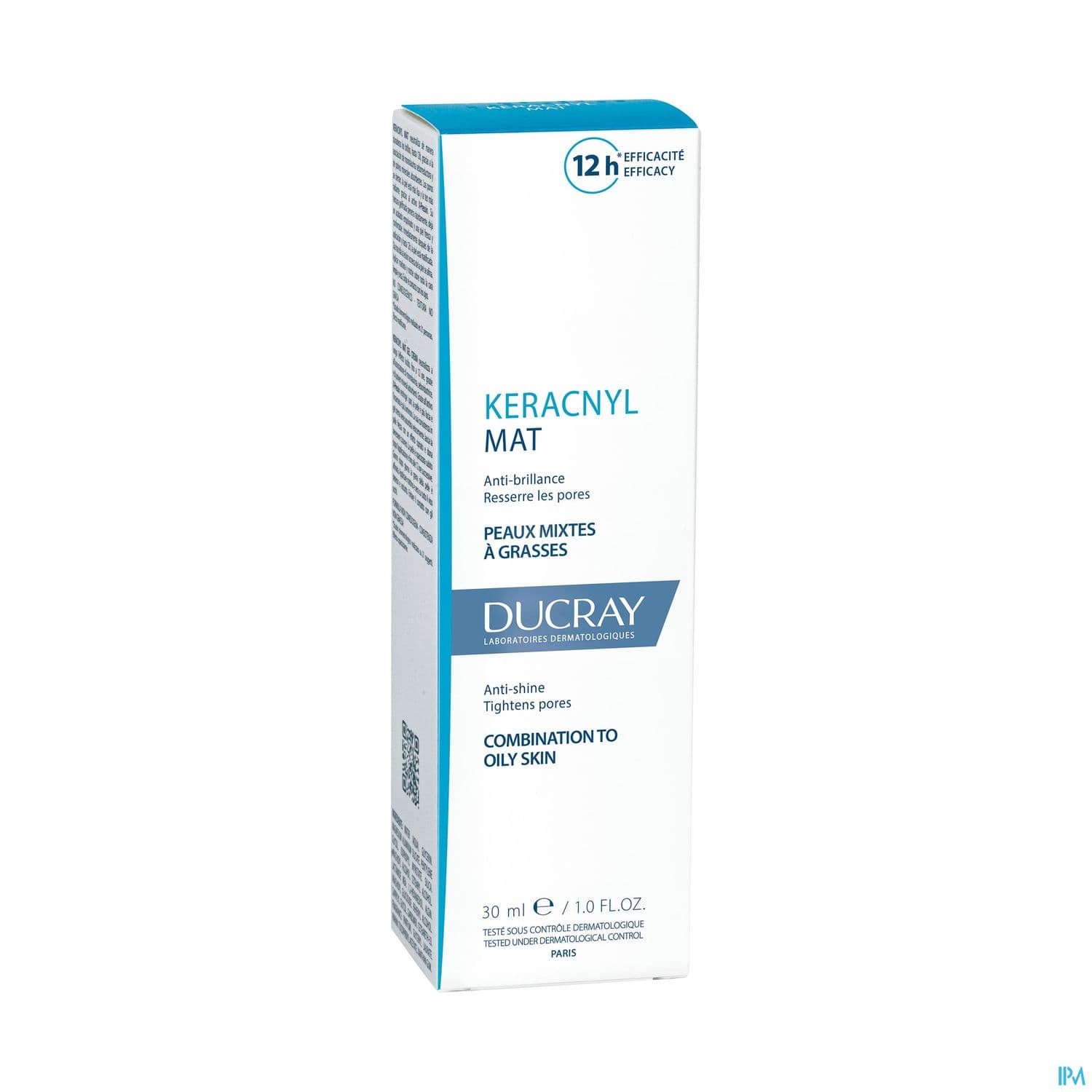 Ducray Keracnyl Mat Efficacite 12h Gel 30ml