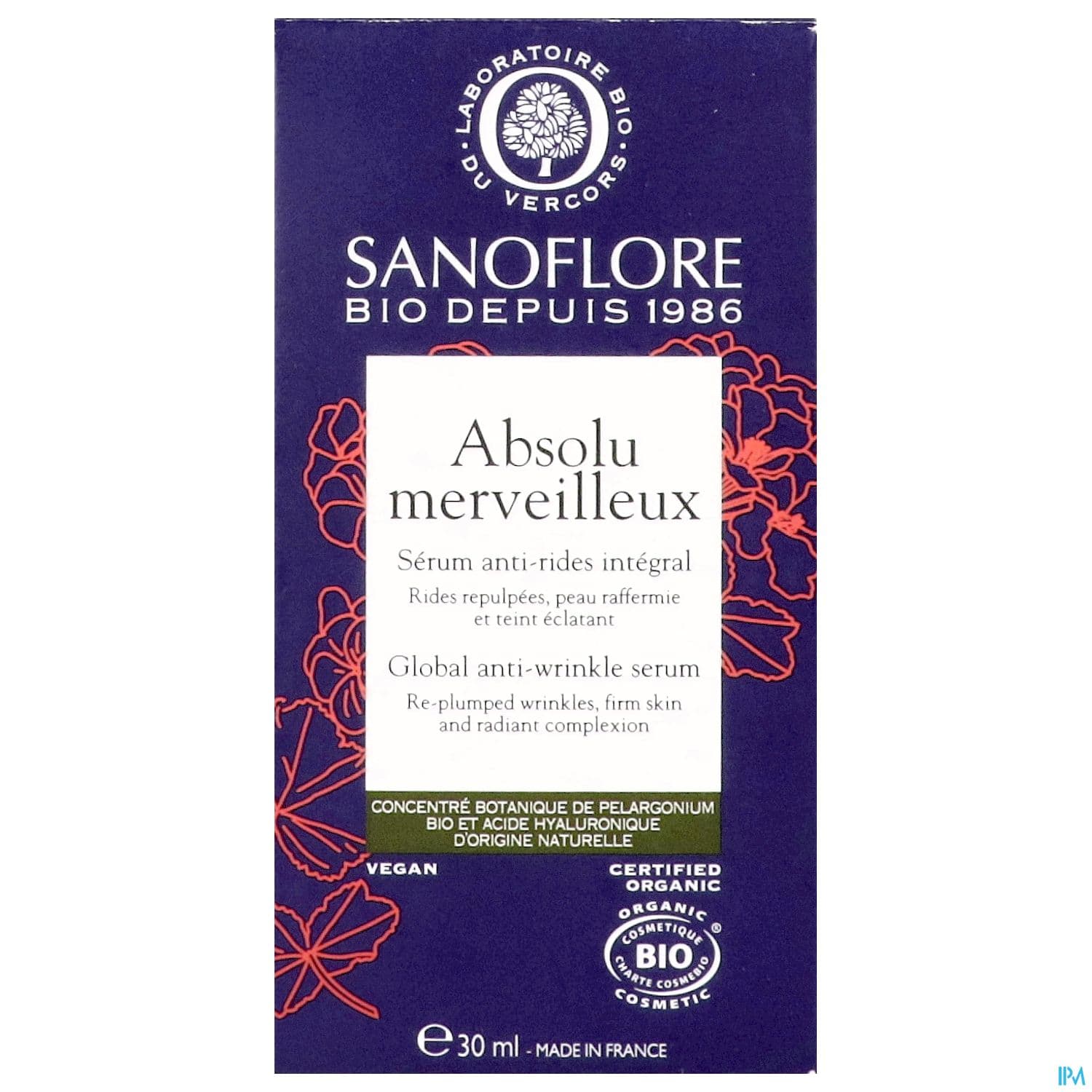 SANOFLORE ABSOLU MERVEILLEUX 30ML