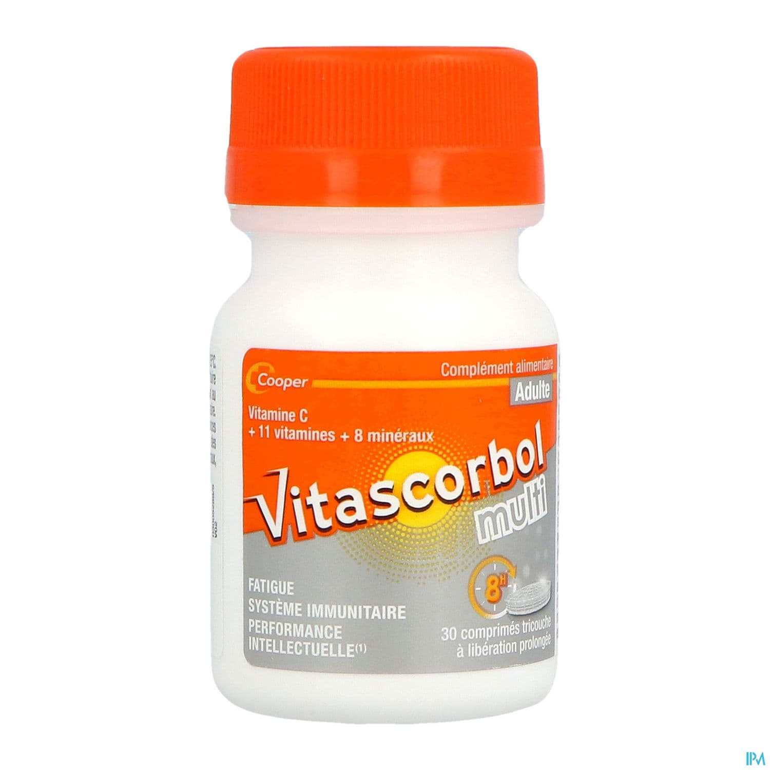 Cooper Vitascorbolmulti Adulte Comprime Tricouche 30