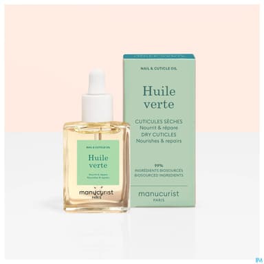 Manucurist Huile Verte Ongles Cuticules 15ml