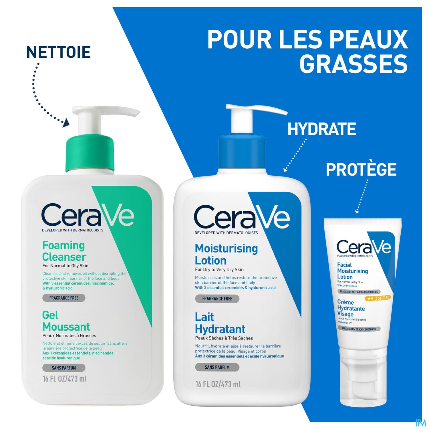 Cerave Eco Recharge Gel Moussant 473ml