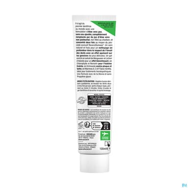 Aloevera Zuccari Naturancia Bucco Aloe Gel Dentifrice 100ml