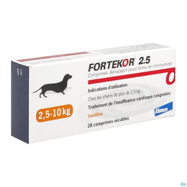 FORTEKOR 2,5 CHAT/CHIEN CPR 28