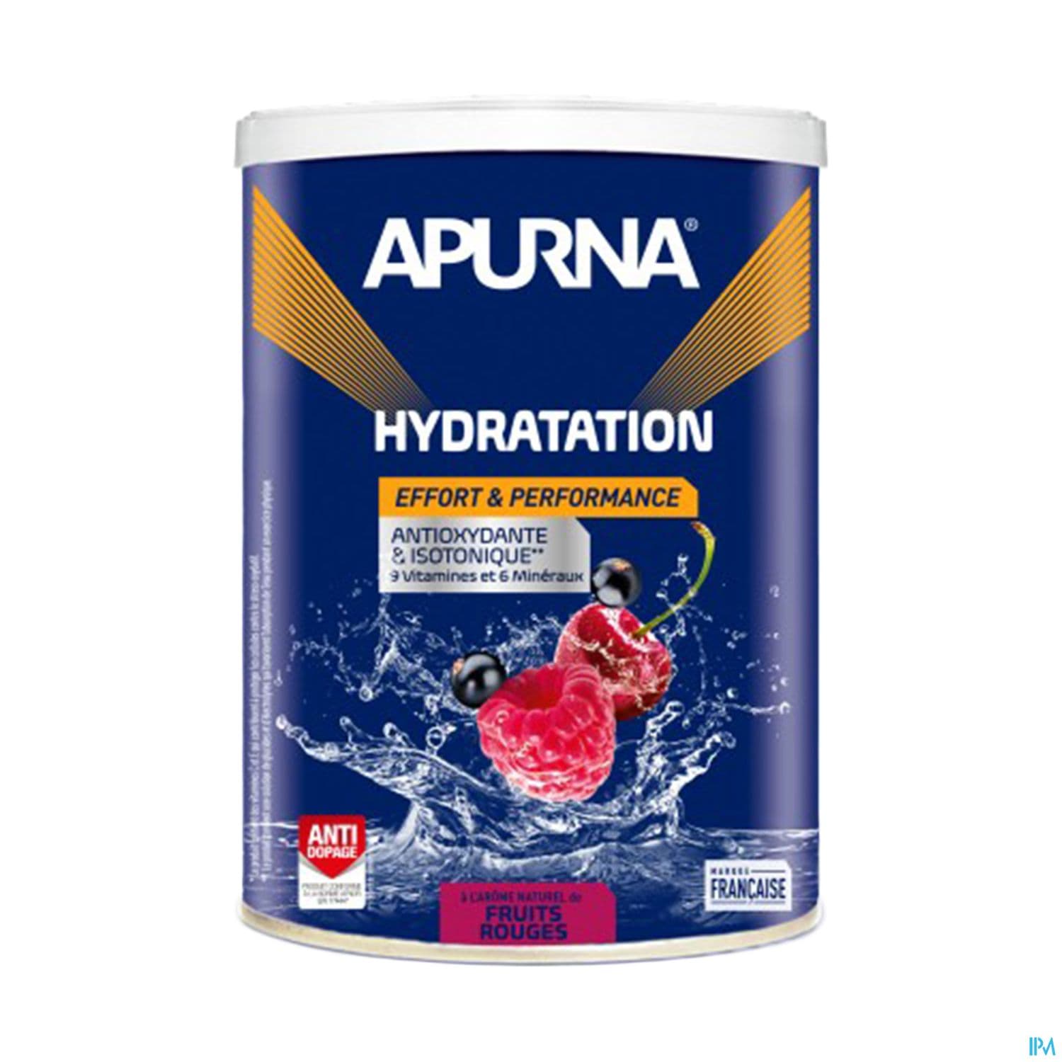 Apurna Boisson Hydratation Fruits Rouges Poudre 500g — Pharmacie de l’Arc