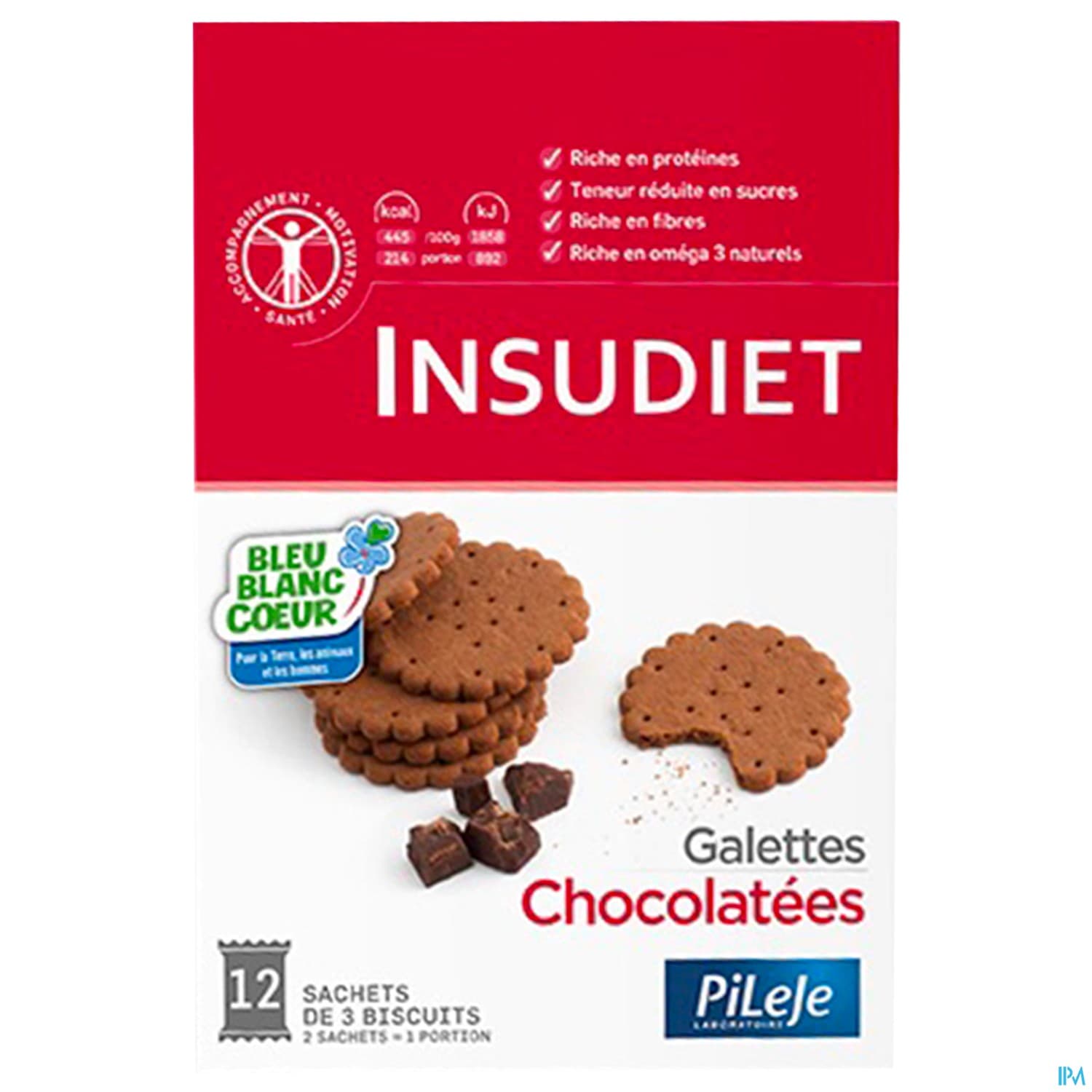 INSUDIET GALETTE CHOCOLAT SACH6