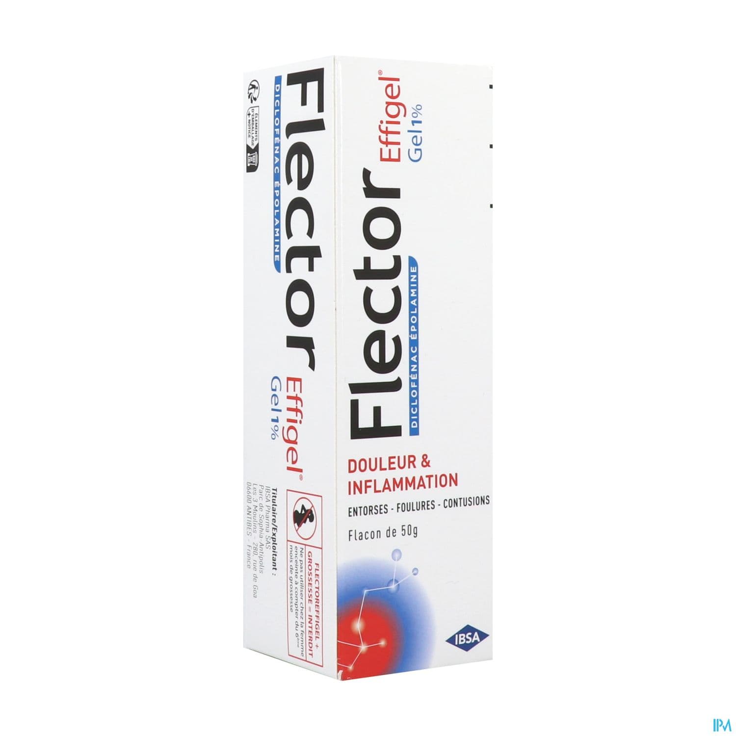 Flector Effigel 1% Gel Flacon 50g