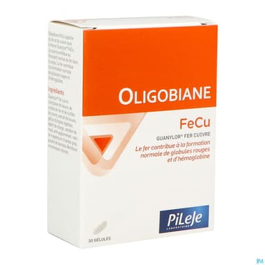 Pileje Oligobiane Fer Cuivre Gelule 30
