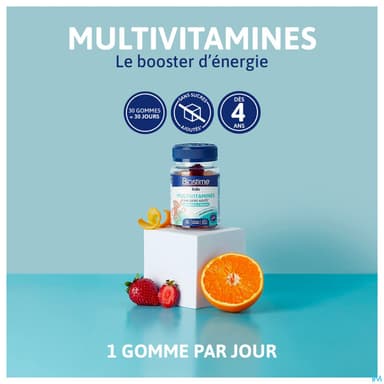 Biostime Kids Multivitamines Gommes 30