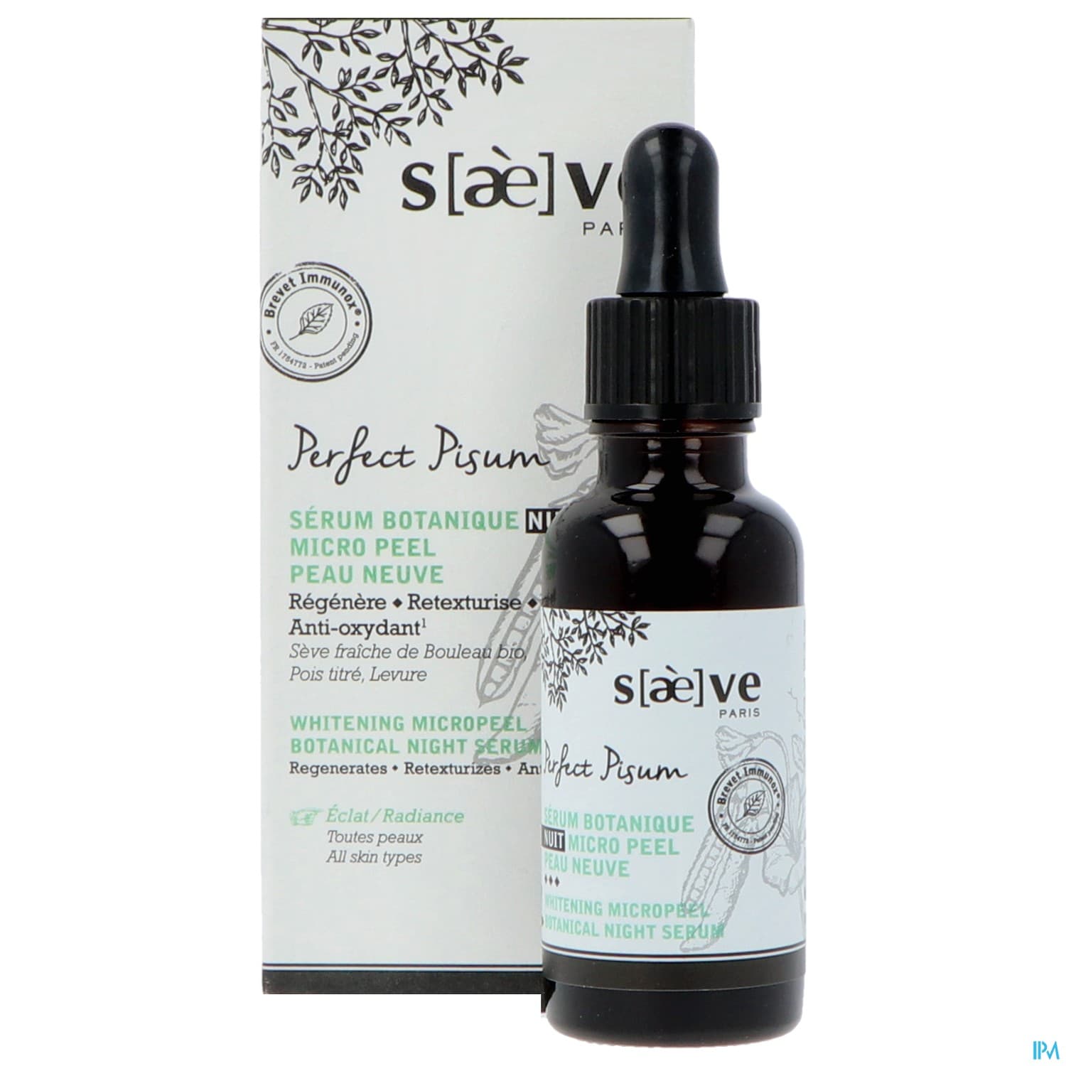 SAEVE PERFECT PISUM SER NUIT 30ML