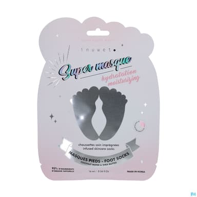 INUWET MASQ TISSU PIED HYDRATANT