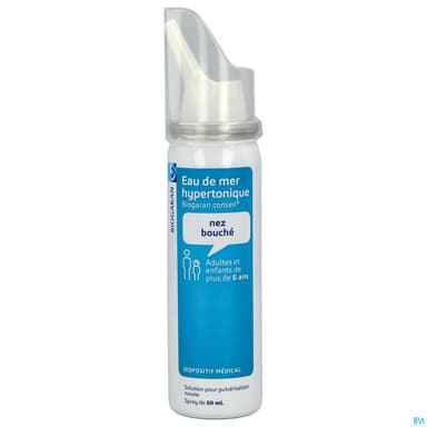 Biogaran Conseil Eau Mer Hypertonique Spray 50ml