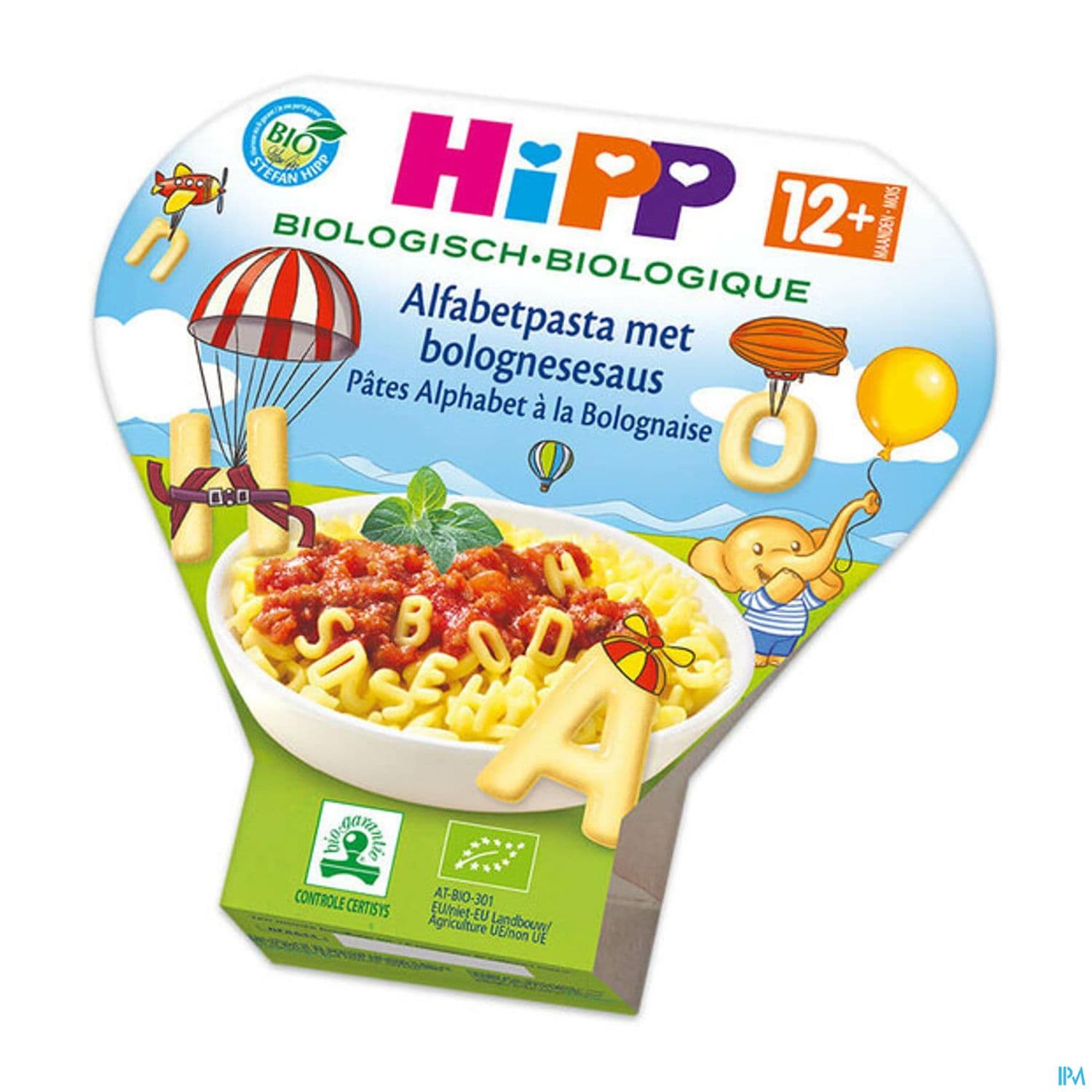 HIPP PATE ALPHABET BOLOGNAISE 230G